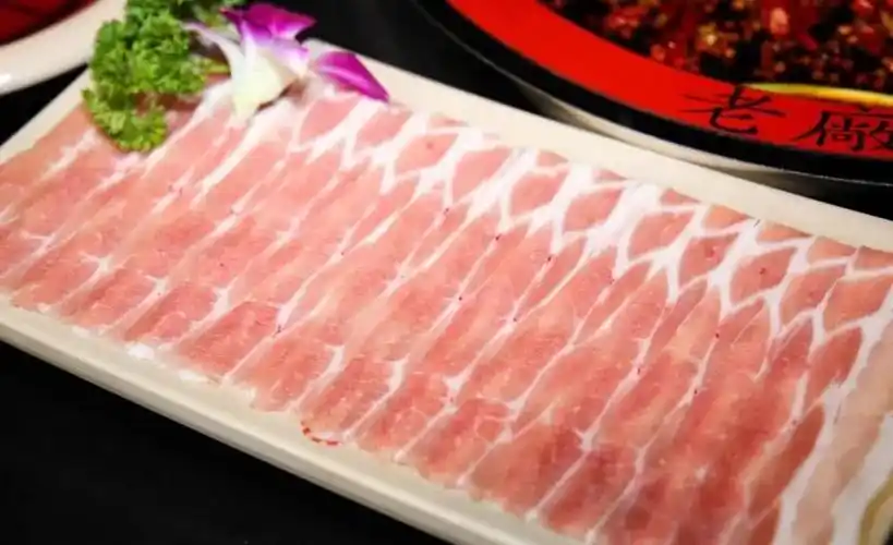 土猪五花肉火锅界之"扛把子"荤菜