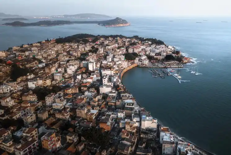 东山岛南门湾🏖航拍📸在高处看海岛