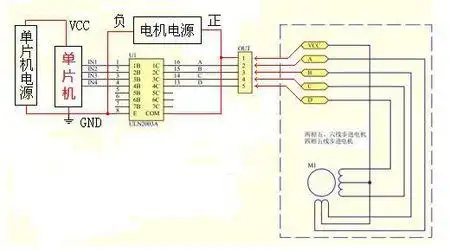 五线拷边机带节能电机_接线图分享
