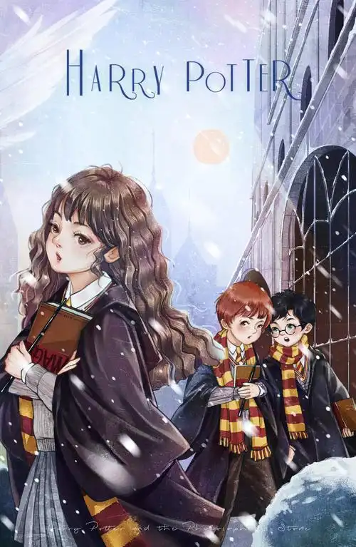 哈利波特系列——哈利波特与魔法石|插画|创作习作|生活好像奇遇记 -
