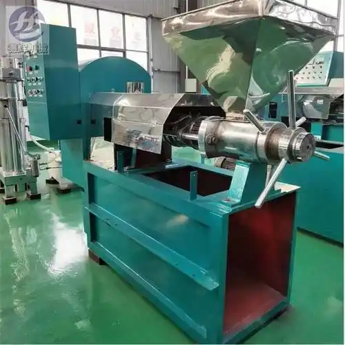 德辉山柚子螺旋榨油机野山茶油炸油机商用不锈钢压榨设备