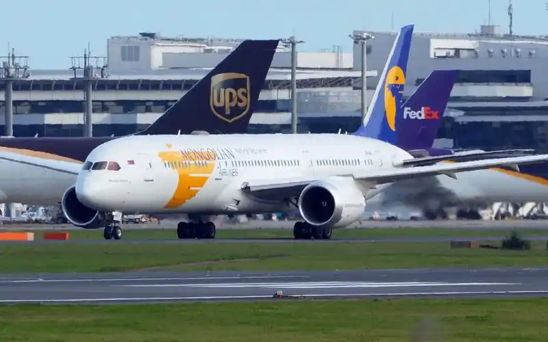 蒙古787-9 ei-mgl|成田空港|4k