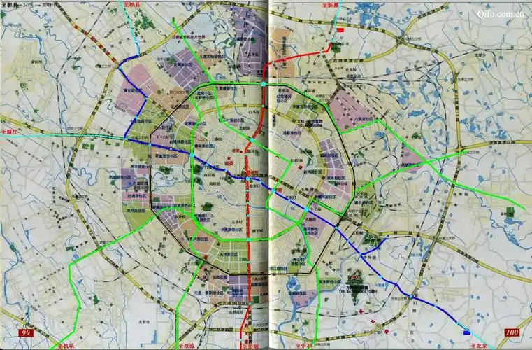 成都地铁规划图2