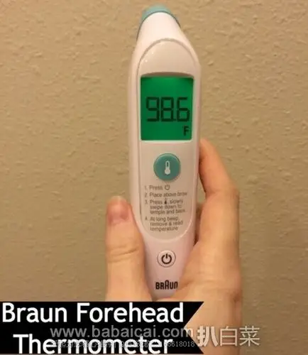 德国braun博朗fht1000额温枪原价50现历史新低2125直邮无税