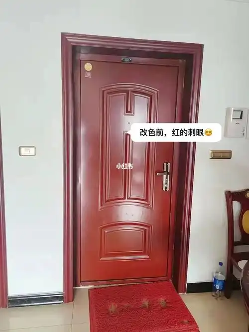 94毕竟要风格统一嘛还有就是精装房的门真的是全国统一的猪肝红色嘛