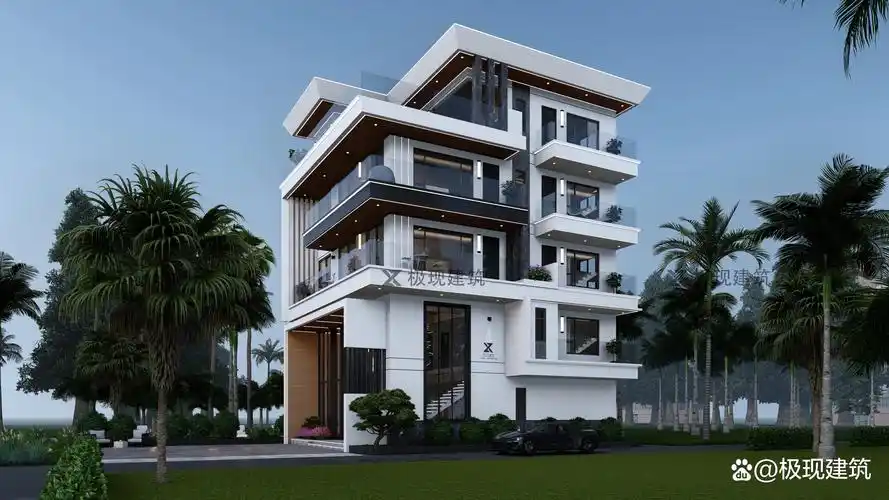 广东湛江丨五层现代风格自建别墅