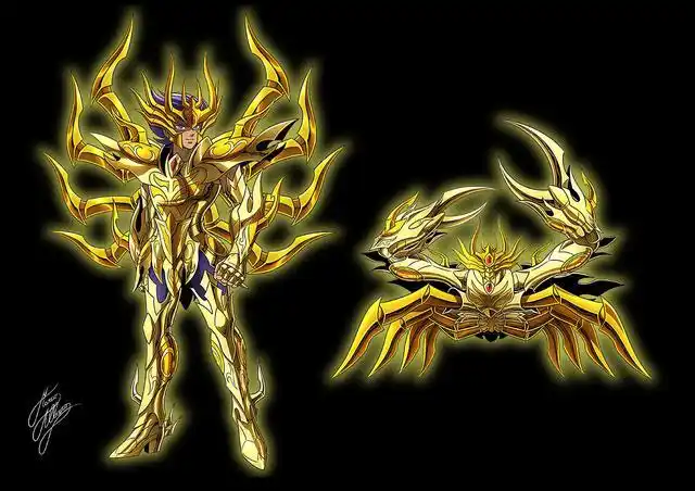 《圣斗士星矢[gf]2022[/gf]黄金魂》黄金圣衣与着装形态欣赏