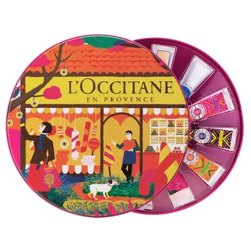 loccitane欧舒丹护手霜限量版礼盒12只像极了五彩缤纷的糖果盒子