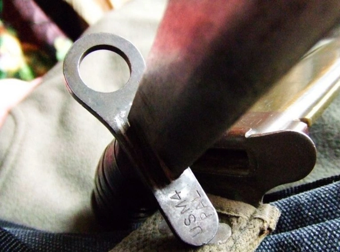 抗美援朝战利品美军m4刺刀