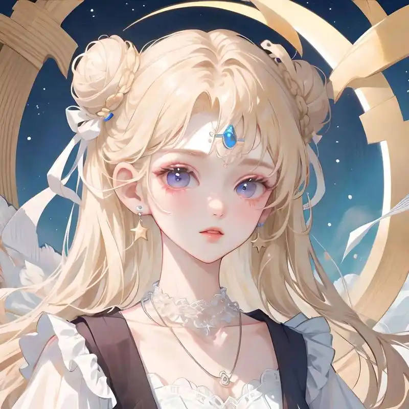 动漫女头|金发|美少女战士 日落跌进昭昭星野,人间忽晚,山河已秋