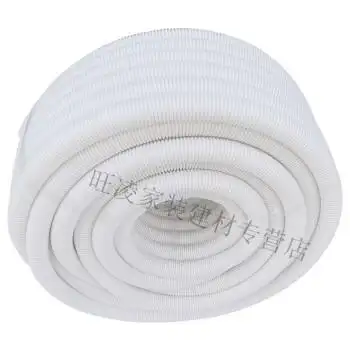 泥之昕白色聚乙烯软管塑料波纹管pe波纹管塑料软管塑料穿线软管加