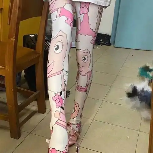 1靴下工房艾芯儿童舞蹈袜练功专用袜子春秋冬连裤袜跳舞女童打底裤已