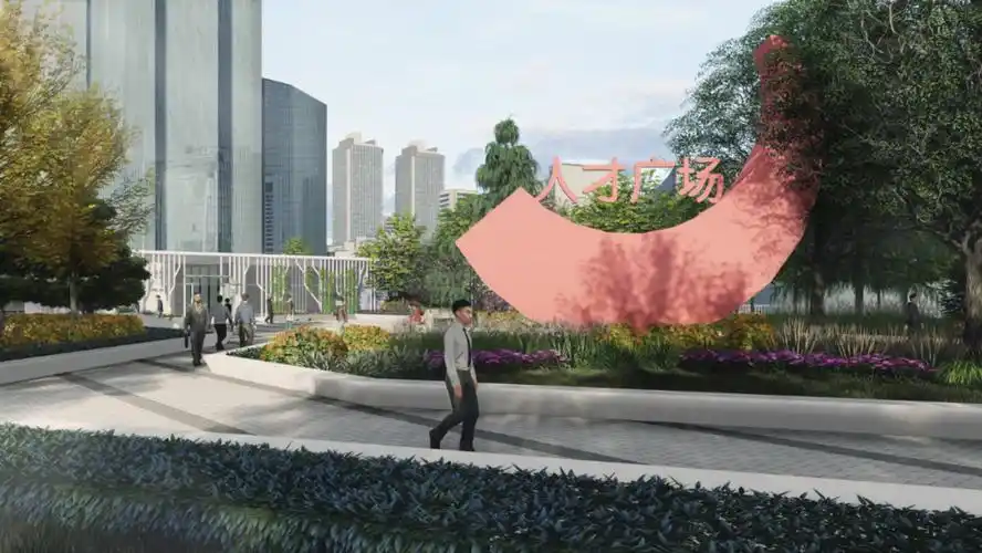 海淀上地这个广场即将"蝶变"!效果图抢先看