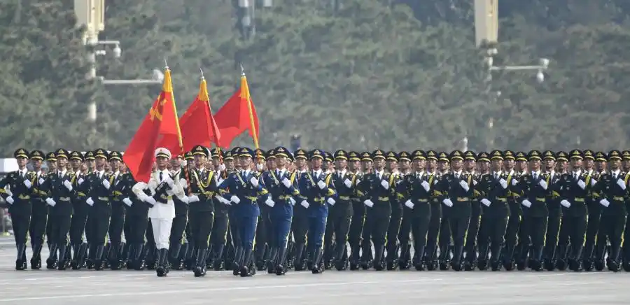 【阅兵视觉】壮哉,阅兵场上的中国军人!(高清无水印组图)