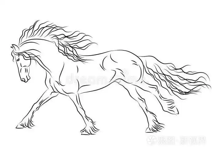 跑弗里斯马素描