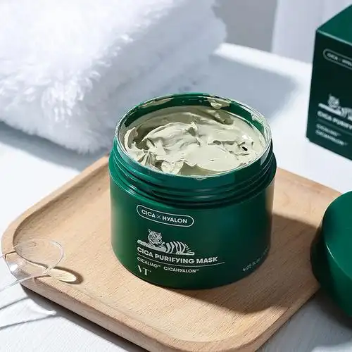 vt老虎泥膜绿泥敏感肌深层清洁毛孔涂抹式补水面膜去黑头粉刺祛痘绿泥