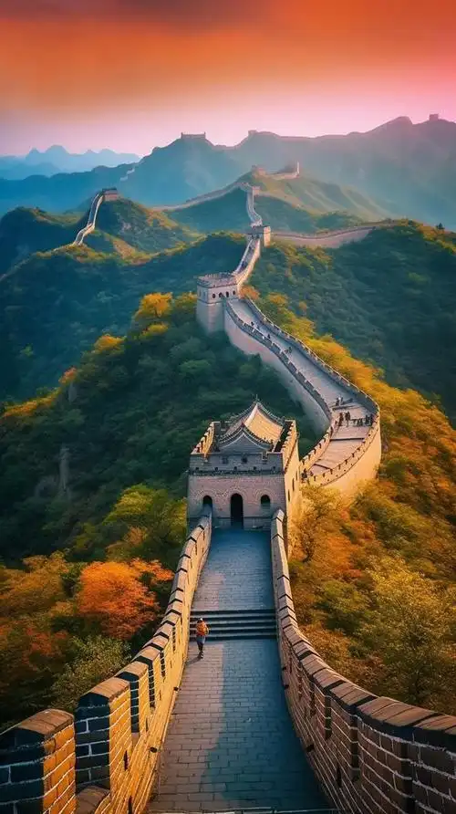 分享一组气势雄伟的万里长城11张