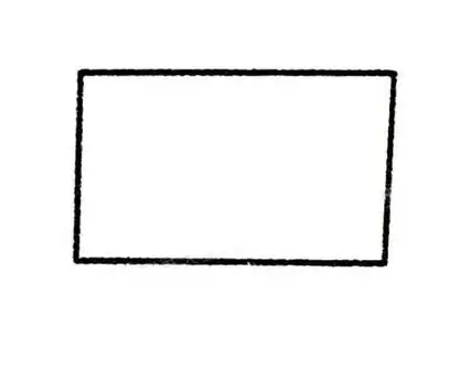 长方形画画简笔画