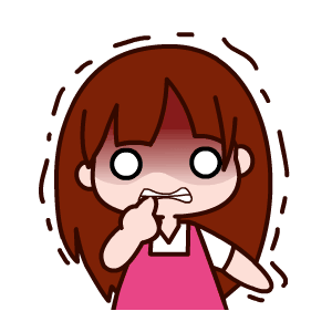 小女孩 瑟瑟发抖 咬手指 害怕