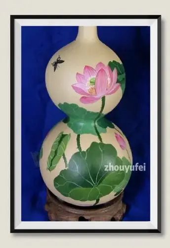 彩绘葫芦装饰画