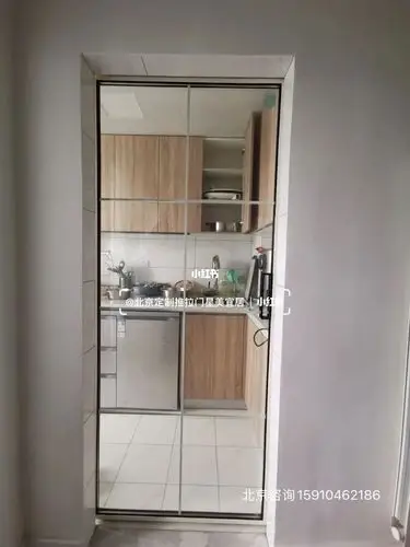 厨房外挂单扇推拉门_推拉门_厨房_北京自由行热门攻略_家居家装_家具