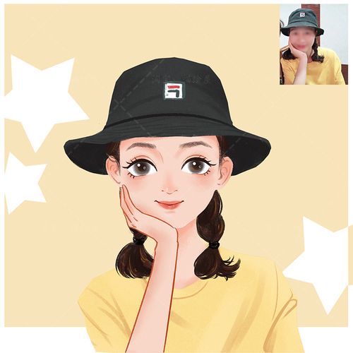 头像真人照片转手绘卡通漫画手绘头像定制卡通宠物画像蜡笔q版