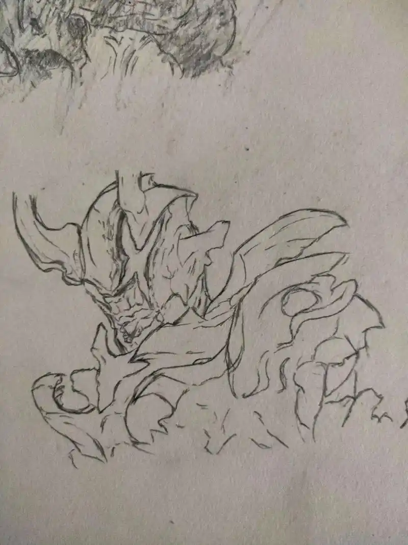 儿童画 #画渣日常 #临摹#黑暗路基艾尔 "吾之所作所为, - 抖音