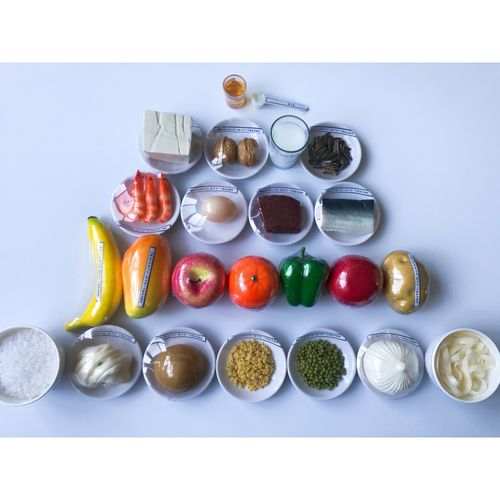 2021新品2019中国居民膳食宝塔营养食物交换份模型平衡金字塔教学展示