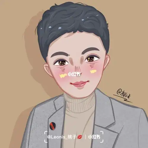 插画  #插画打卡  #插画头像  #procreate绘画  #在管控区@何以为家