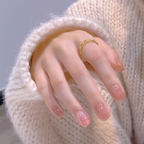 裸色指甲油2021年新色女免烤持久快干可撕拉孕妇冰透果冻裸粉色系