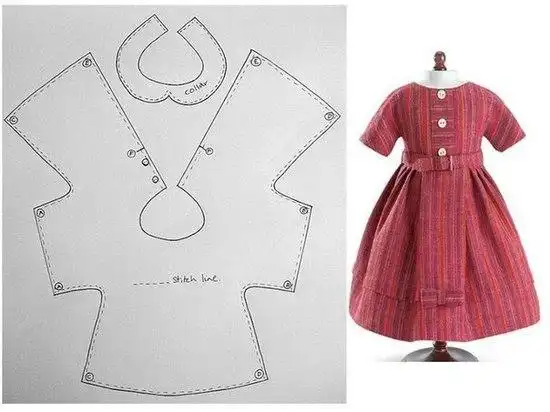 芭比娃娃衣服怎么做(芭比娃娃缝纫详细的步骤教程)_明日头条