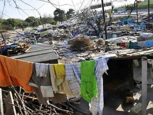 新德里的贫民窟6_图片幻灯_幻灯图集_图片频道_msn中国