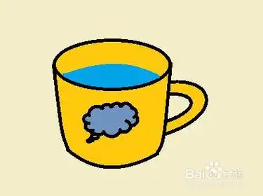 满水杯简杯子的简笔画杯子简笔画图片 杯子-简笔画图片