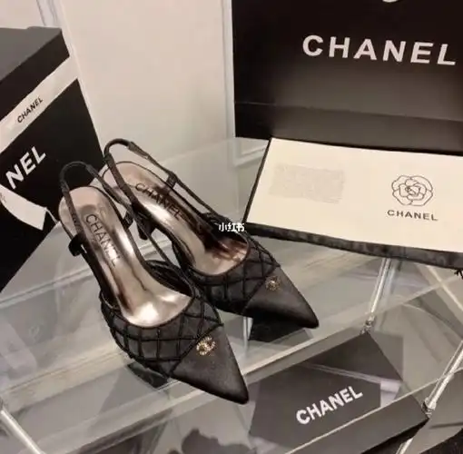 香奈儿chane|真丝高跟鞋,精致女人味儿,hold地住各种场合的一款中古