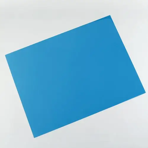 pp磨砂蓝色塑料片定制透明软塑料板片材pp磨砂片材多色pp片材批发