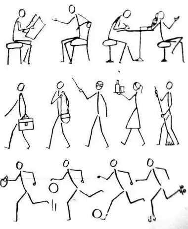 不同的线条简笔画