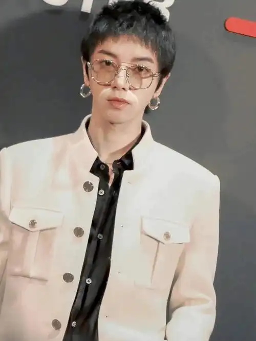 大哥戴上眼镜 谁能不爱94#华晨宇  #薯队长