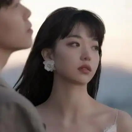 情侣头像绝美氛围感