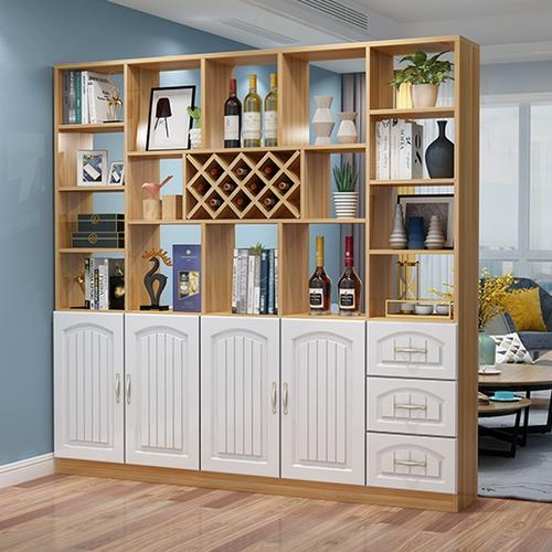 客厅隔间玄关柜酒柜入户门门厅柜现代简h约双面靠墙鞋柜多功能屏