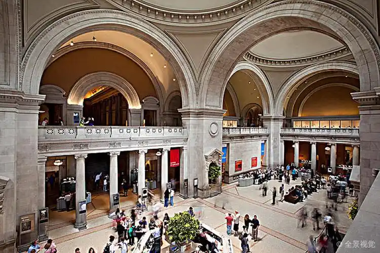 纽约曼哈顿大都会博物馆_高清图片_全景视觉