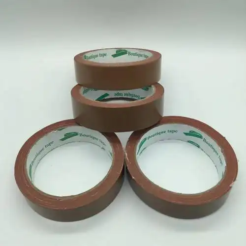 模板专用布基胶带缝纫定位牛皮皮胶高粘性粘性胶带