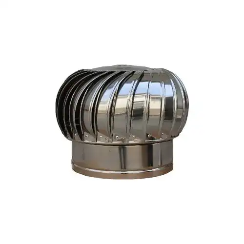 500型600型低噪音换气帽风帽风球屋顶防雨通风器不锈钢无动力风帽