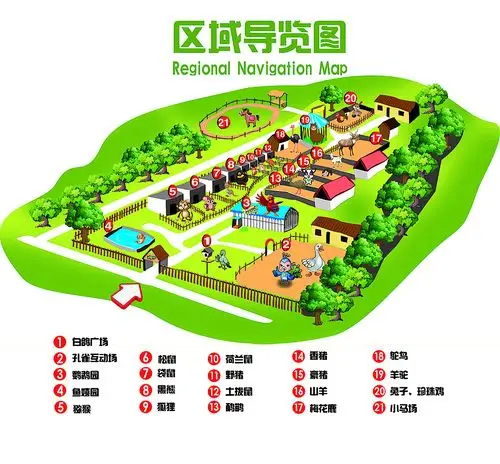 365 1 0 杭州  |  设计爱好者 小型萌宠互动乐园导览图 原创  -  平面