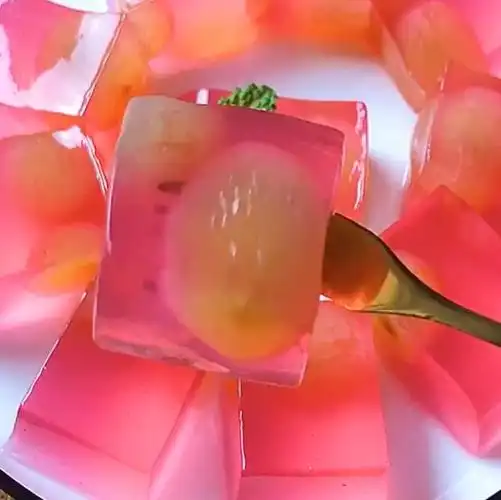 自制水晶葡萄果冻,爽滑q弹,超好吃