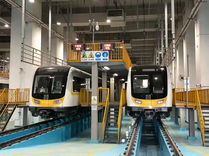 济南轨道交通2号线通车试运行是省内首条全自动无人驾驶地铁线路
