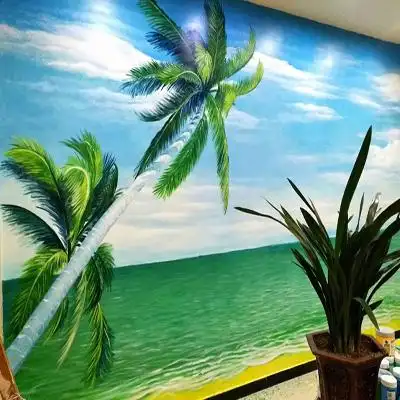 开封墙体彩绘手绘壁画报价