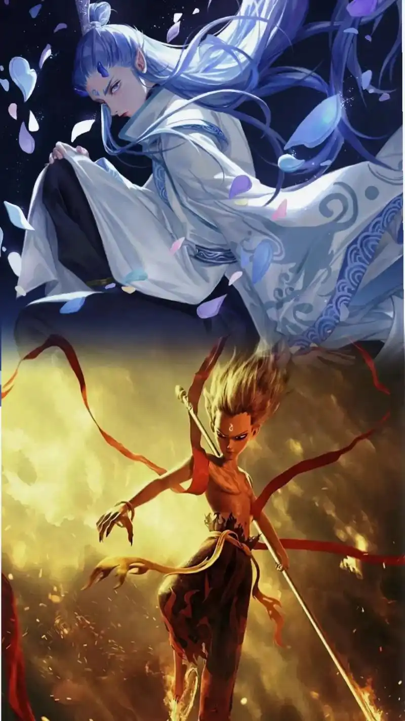 动漫壁纸.「哪吒之魔童降世」第二波,欢迎趣图.#国漫 #我命 - 抖音