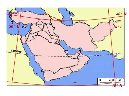 世界地理分区—西亚ppt