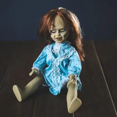 玩悦计划驱魔人电影周边娃娃人偶模型关节丧尸另类布衣玩偶手办 原价