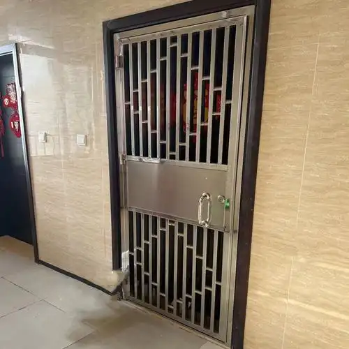 佛山不锈钢门厂家平开门防盗门封板钢门钢管防盗门进户门出租屋门